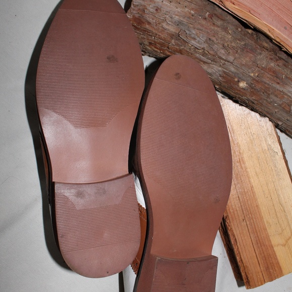 Sherman Brothers, Leather Oxford Loafers, Brown and White, size 9 1/2 mens main image 6